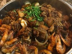 虾、鸡腿、排骨、猪蹄锅-黄记煌三汁焖锅(崇文门店)