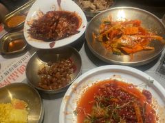 -草家酱蟹炭火烤肉店(珲春南路一店)