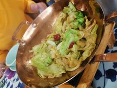 干锅包菜-绿茶餐厅(布吉万象汇店)