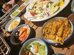 -明洞阿姨·韩式酱蟹烤肉·创意料理(三元桥店)