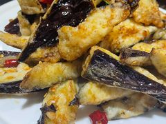 风味茄子-晚归月亮湾私家菜(临邑路店)