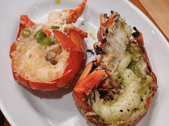 蒜蓉蒸龍蝦-mezza9 Macau(澳门君悦酒店)