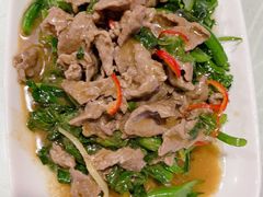芥兰炒牛肉-迈姨·潮州菜(麓湖公园店)