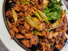 炙子羊肉-柿合缘新京菜(国金中心商场店)