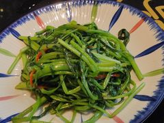 椒丝腐乳炒通菜-常来小聚·广州非遗传承餐厅(高德置地店)