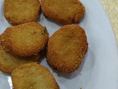 手打墨鱼饼-源海渔村·现捞海鲜(大角湾店)