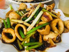 酱爆鱿鱼筒-明记海鲜大排档(巽寮湾店)