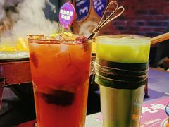 杨梅柠檬茶-匠子烤鱼(日月广场店)