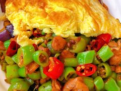 茄子肉丁小公鸡双拼拌面-文三里屯面馆(三里屯店)