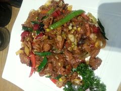 猪肉撬板粉-名羊天下陕北横山铁锅炖羊肉(博文路店)
