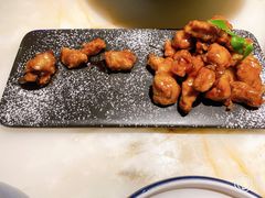 雪花糖醋里脊-绿茶餐厅(松江万达店)