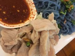-蝶豆花蓝面条