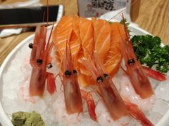 三文鱼刺身-林妈妈村·日式料理(宝山万达店)
