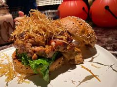 BBQ鸡腿汉堡-Lets burger非常汉堡·环球风味(蓝色港湾店)