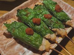烤梅子味鸡肉串-鸟内会居酒屋(得意潮馆店)