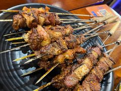 雪花牦牛肉串-麒麟风烤牛肉·云南烧烤小排档(丹凤街店)