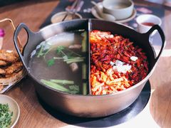 草本鸳鸯锅-盡膳口福跷脚牛肉火锅(晶耀前滩店)