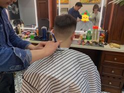 -595barbershop美式油头