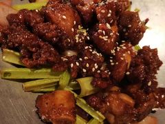 蒜香蜜汁排骨-绿茶餐厅(布吉万象汇店)