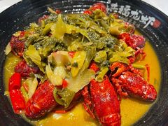 咸菜龙虾-洪福龙虾