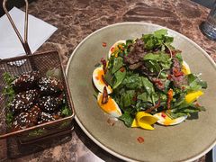 香烤牛柳温泉蛋沙拉-Let'sBURGERplus·非常创意汉堡(三里屯店)