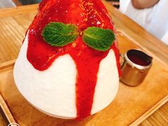 芝士蛋糕草莓沙冰-After You Dessert Cafe(Silom Complex)