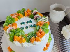 -甜栀·动物奶油蛋糕