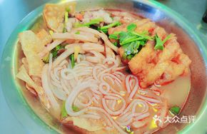 Tofu Skewer with Spiral Noodles