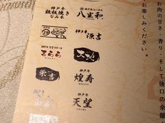 菜单-神戸牛 喜山