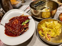 -草家酱蟹炭火烤肉店(珲春南路一店)