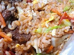 番茄鸡蛋腊肠肝尖炒饭-老婆婆炒饭(小白楼1902欧式风情街店)