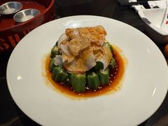 秋葵捞汁螺片-旺顺阁·北京菜·烤鸭(大望路店)