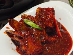 -草家酱蟹炭火烤肉店(珲春南路一店)