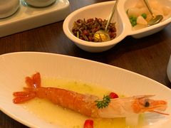 椴树雪蜜腌大虾-喜鼎海胆水饺(东港店)