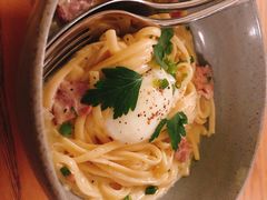 奶油培根半熟蛋意面-EN SPACE恩空间