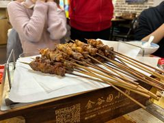 烤羔羊肉串-金谷园饺子·烧烤(人大总店)