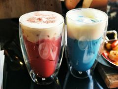 红丝绒蓝丝绒奶盖-查特花园美食广场(西单大悦城店)