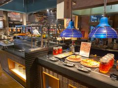 自助取餐区-怡咖啡海鲜自助餐厅(浦东香格里拉店)