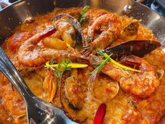 西班牙海鲜烩饭-鼎鼎西餐厅