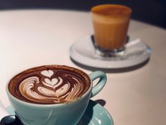 风味拿铁-sugarman espresso素饮糖人高新咖啡工厂