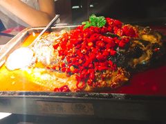 -探鱼·鲜青椒爽麻烤鱼(三水广场店)