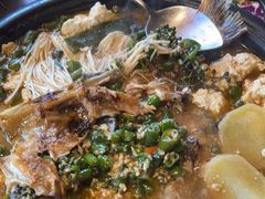 -探鱼·鲜青椒爽麻烤鱼(天河优托邦店)