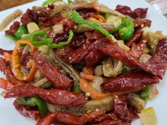 大蒜炒肚条-217丰惠源抓饭(江乾路店)