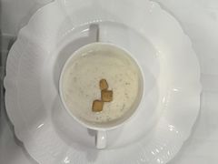 奶油鲜蘑菇汤-新侨三宝乐西餐厅(崇文门店)