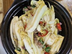 砂锅娃娃菜-双城乡铁锅炖羊肉(莱安逸境店)