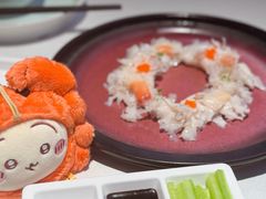 青芥末捞绣球菌-在前门·烤鸭北京菜(五月花广场店)