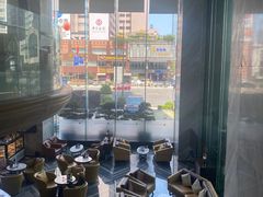 大堂-深圳温德姆至尊酒店·大堂吧·户外花园
