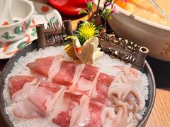 手钓鲜鱿鱼-越城记黑鱼煲(福侨大厦店)