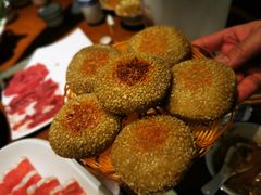 招牌烧饼-年巴羊肉铺老铜锅(梅江店)