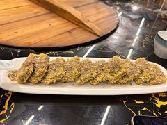 野菜糍粑-好汉锅园林秘制老火锅 柴火霸王鸡(金沙店)